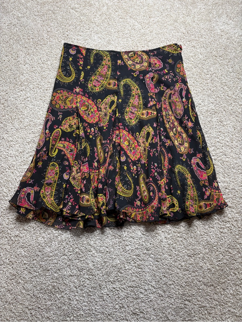 Dana Buchman Silk Skirt
